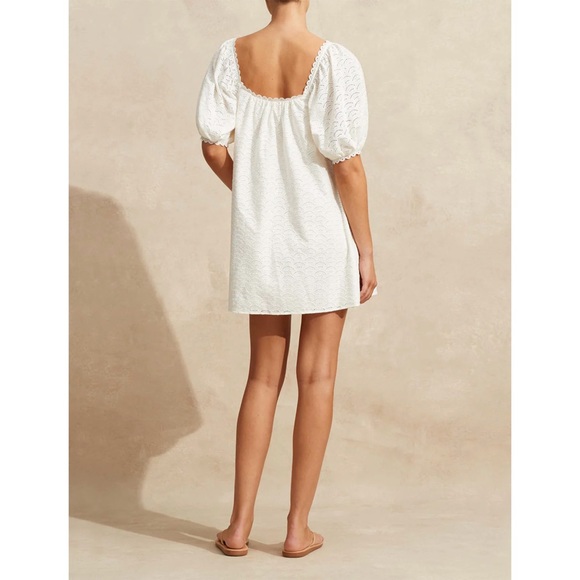 NWOT Peony Swimwear Holiday Mini Dress in Seashell - Picture 4 of 8